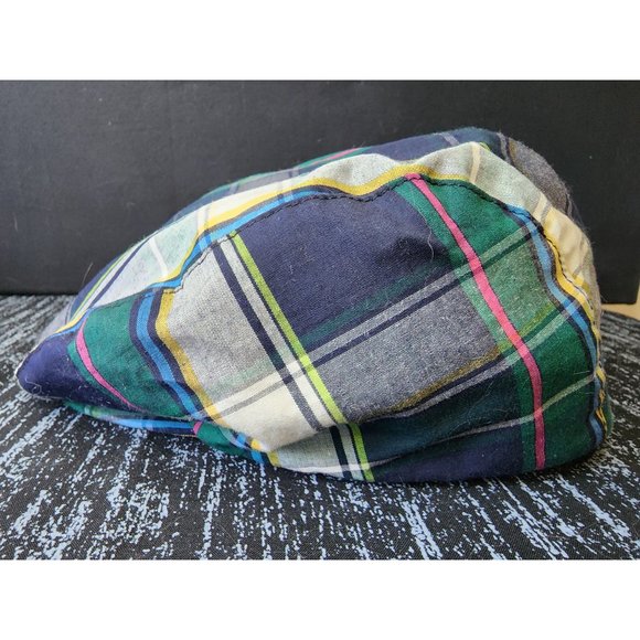 Vintage Plaid Newsboy Hat by Pendleton Size Medium - Picture 3 of 6